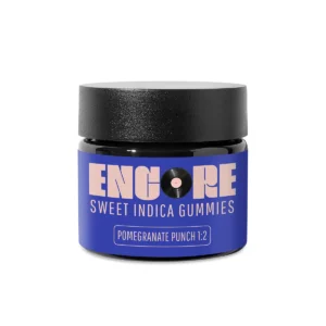 Encore Edibles 1:2 Pomegranate Punch 20pk CBN Gummies 100mg