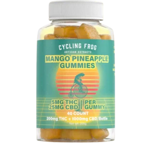 Cycling Frog Gummies Mango Pineapple 40ct