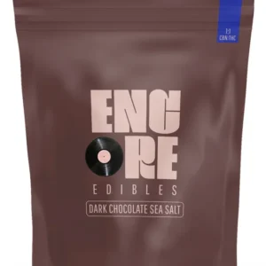 Encore Edibles 1:1 Dark Chocolate Sea Salt CBN 10pk 100mg