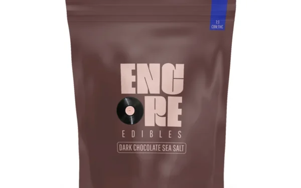 Encore Edibles 1:1 Dark Chocolate Sea Salt CBN 10pk 100mg