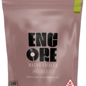 Encore Edibles Milk Chocolate 10pk Macro Chocolates 400mg