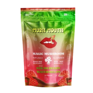 Mush Mouth Gummies Strawberry Watermelon 5000mg